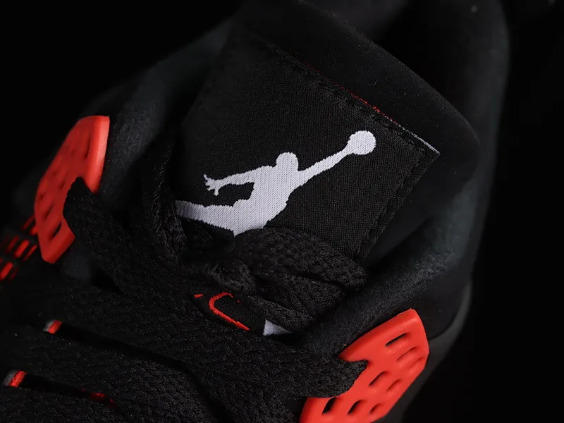 All categories Air Jordan Jordan series basketball shoes Air Jordan 4 LJR version Air Jordan 4 Retro "University Blue" AJ4 Joe 4 new black and red retro casual sports culture basketball shoes CT8527-016